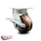 Service Caster 4 Inch Kingpinless High Temp Phenolic Wheel Swivel Caster with Brake SCC SCC-KP30S420-PHRHT-SLB - alternate 3